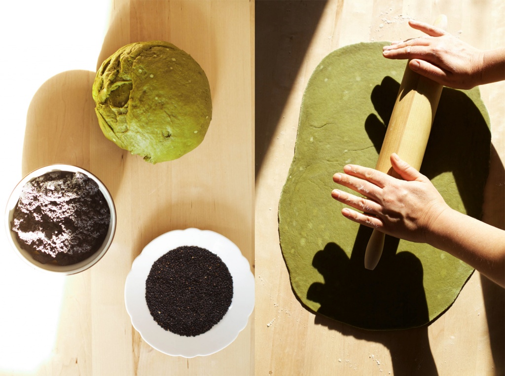 matcha-rolls