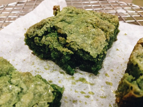 Matcha Brownie Recipe | Green Tea Brownies