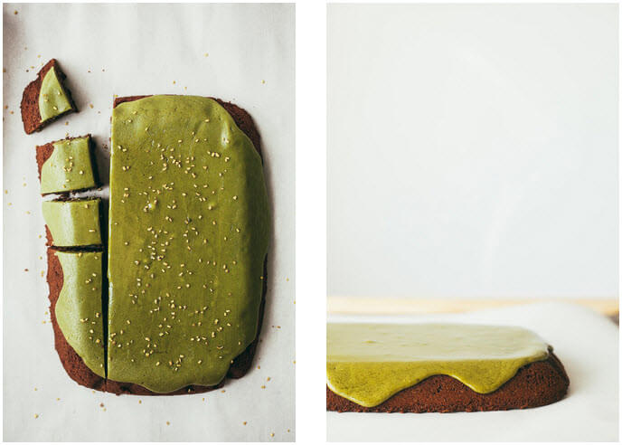 matcha-brownies