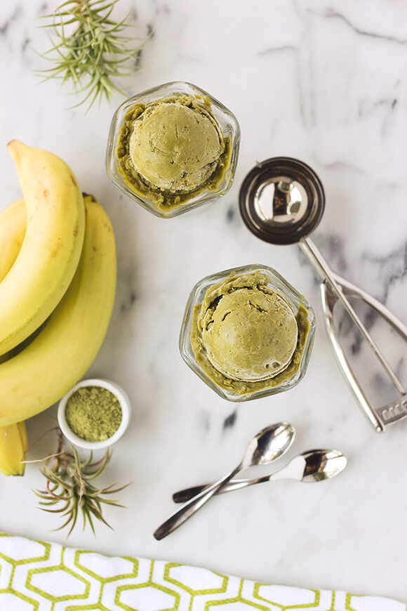 Banana-Matcha-Tea-Ice-Cream