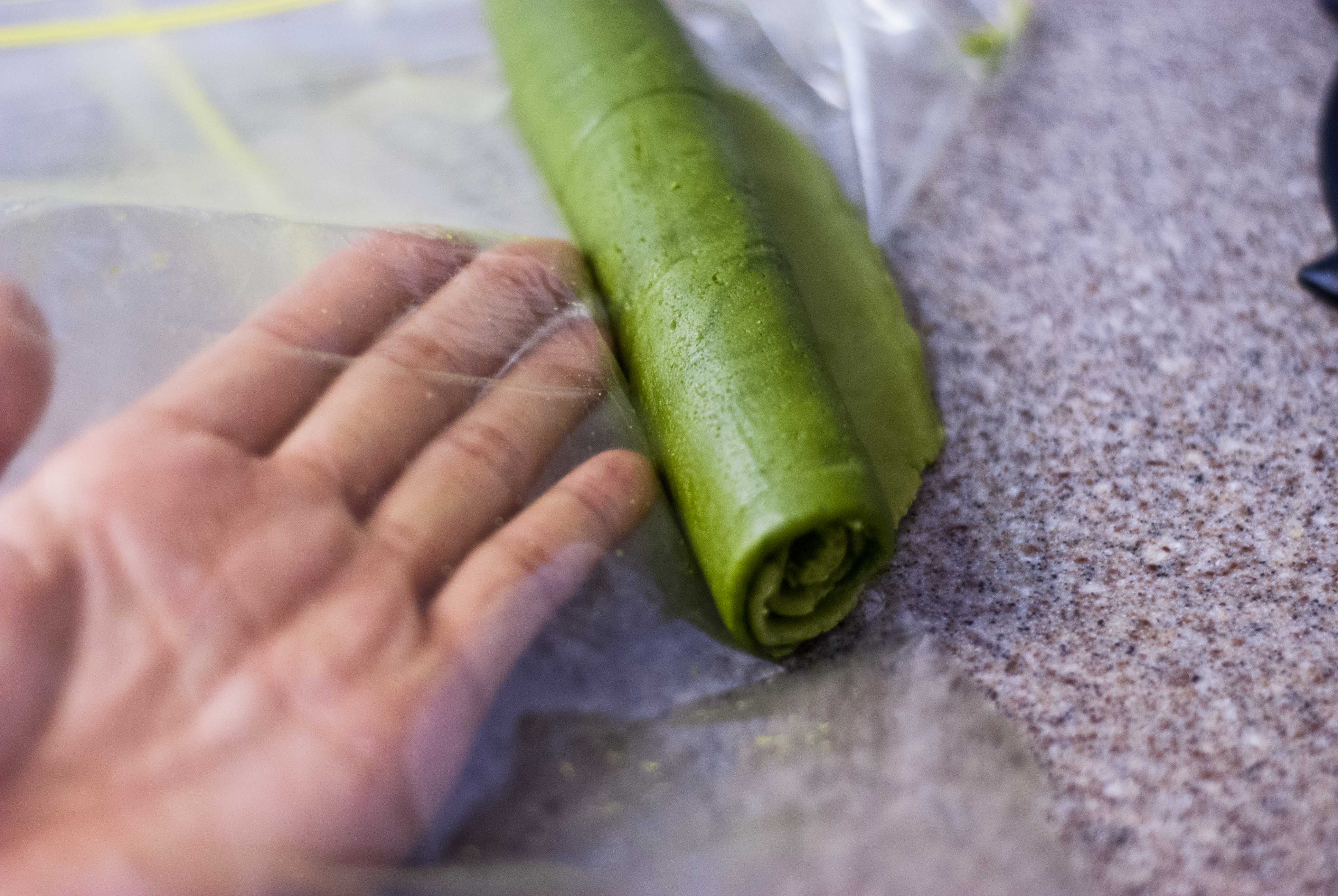 matcha-shortbread-cookies
