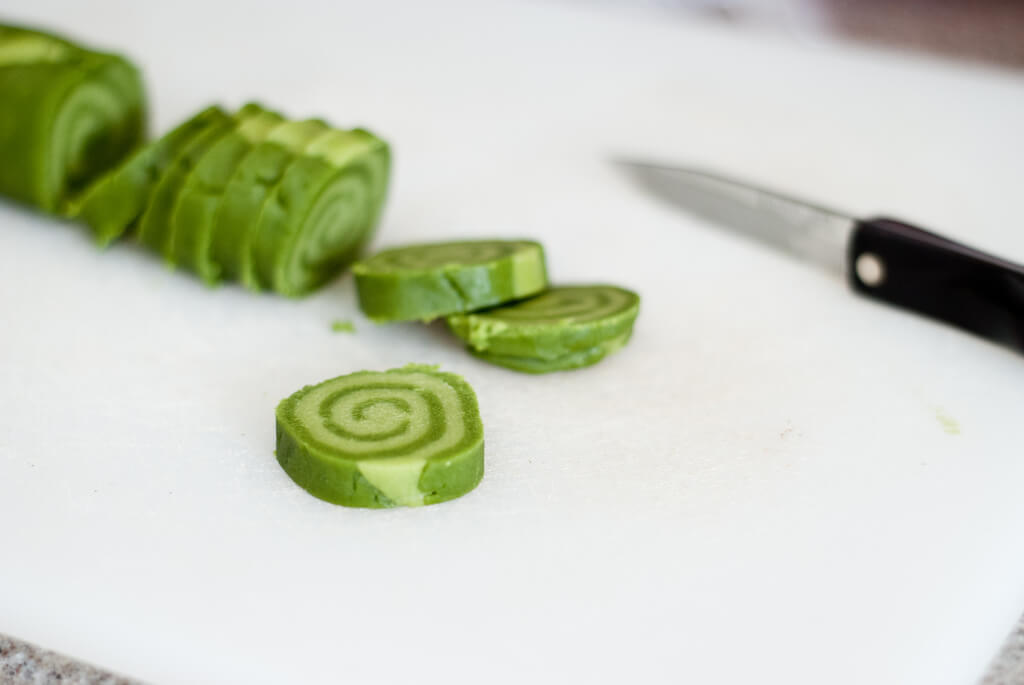 Matcha-Shortbread-Cookies