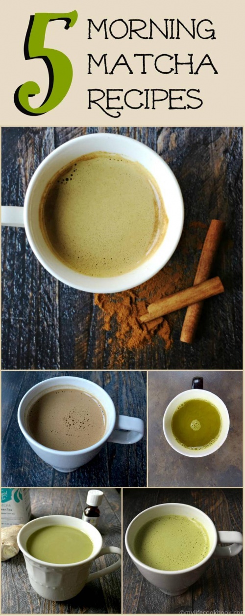 5 MORNING MATCHA RECIPES